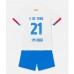 Barcelona Frenkie de Jong #21 Dětské Oblečení Venkovní Dres 2023-24 Krátkým Rukávem (+ trenýrky)